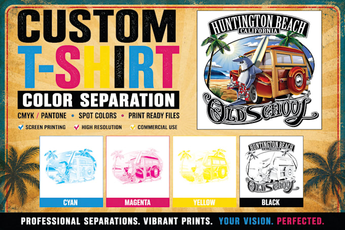 provide professional screen color separations services