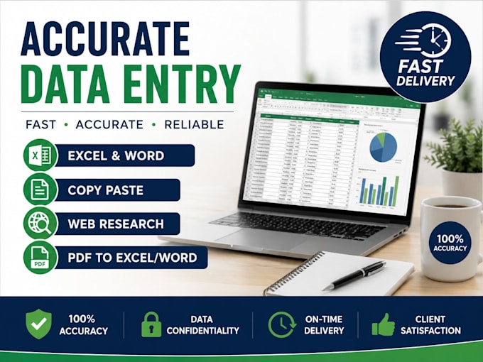 do accurate data entry