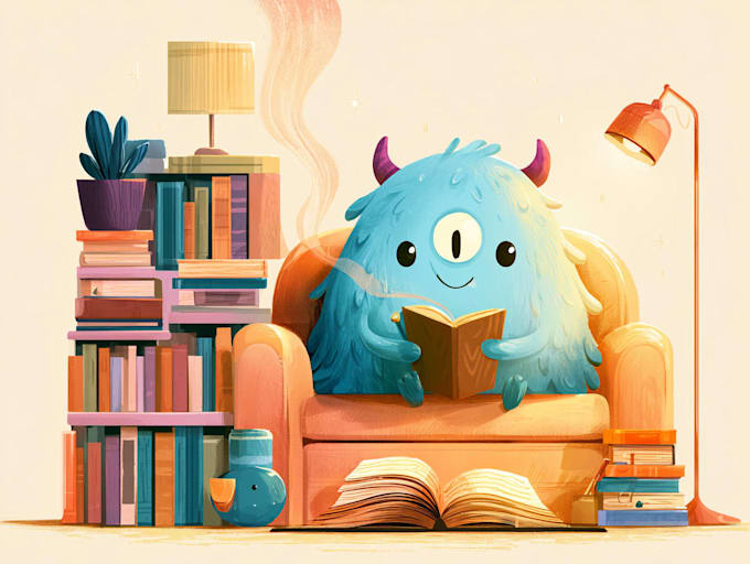 draw anything object character illustration