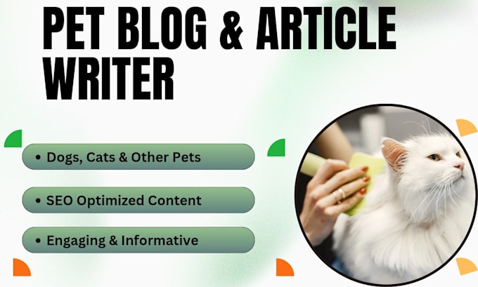 write SEO pet articles and dog blog posts