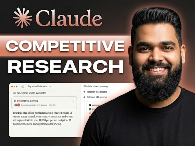automate competitor research and market intelligence using claude ai