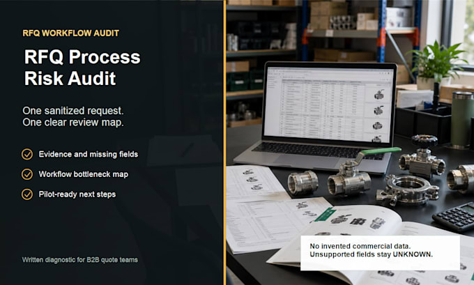 audit your b2b rfq quote process and map the risks