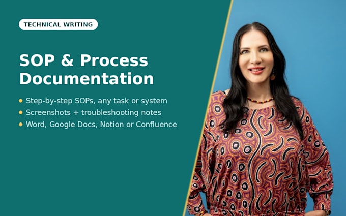 write clear sops and process documentation for your business