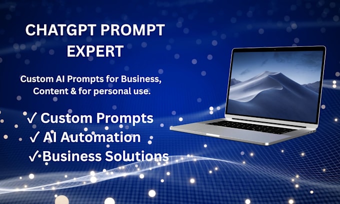 create custom chatgpt prompts for any purpose