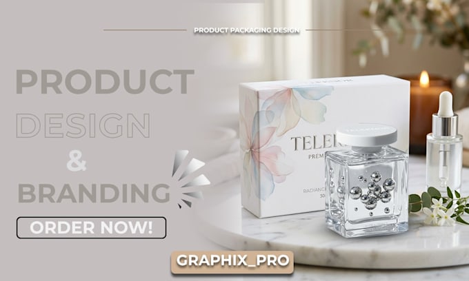 do modern packaging design, product design and branding