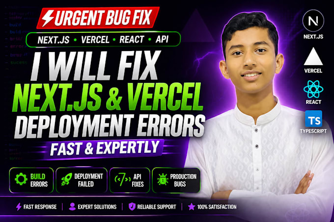 fix nextjs errors, vercel deployment issues and bugs