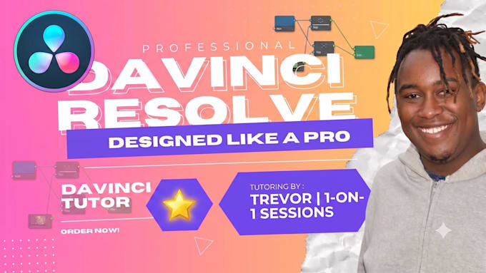 teach video editing and color grading in davinci resolve