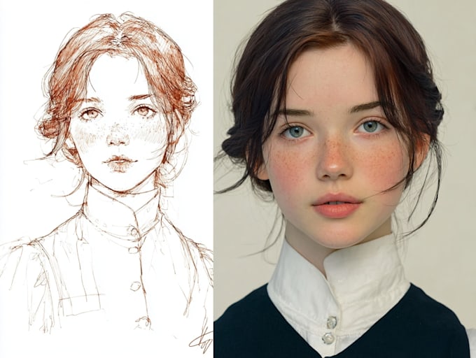 create a digital art illustration