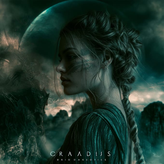 design a dreamy fantasy album cover