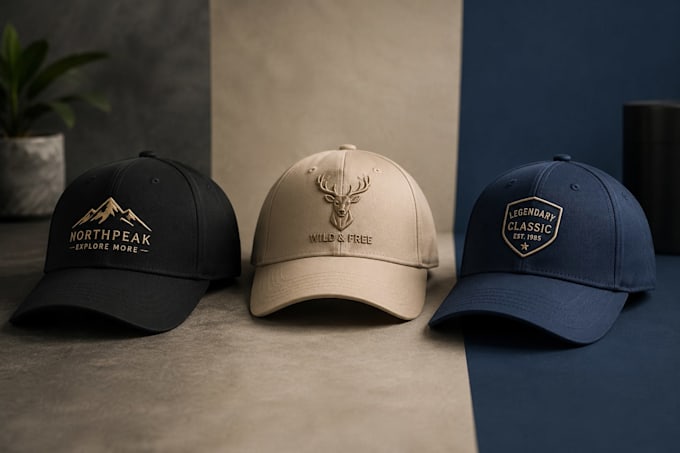 create professional custom cap hat design