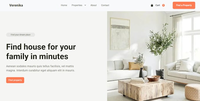 build a fast, responsive react landing page for you