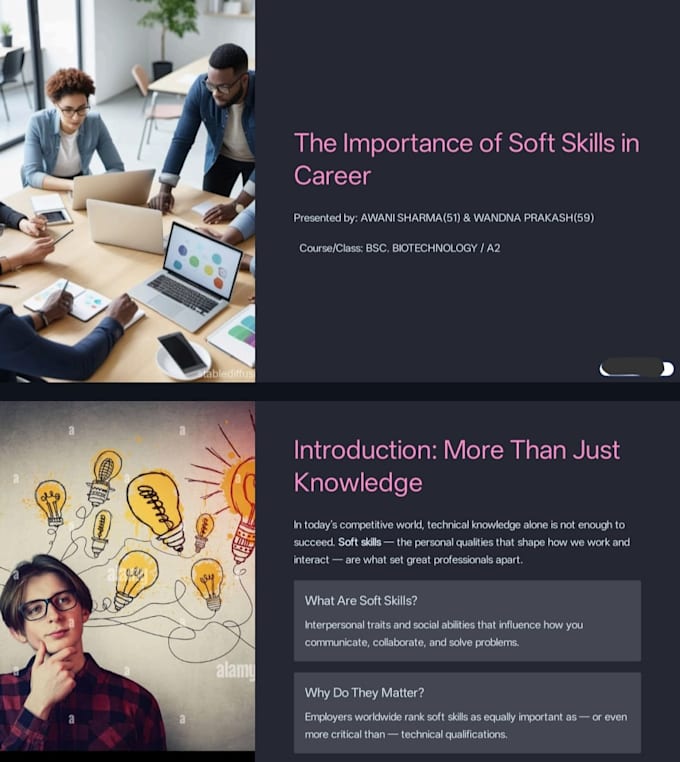 create a professional powerpoint presentation and PPT design