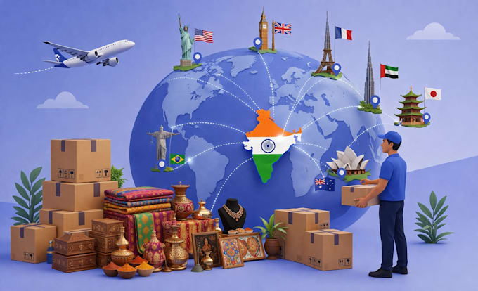 consolidate and forward your package from india