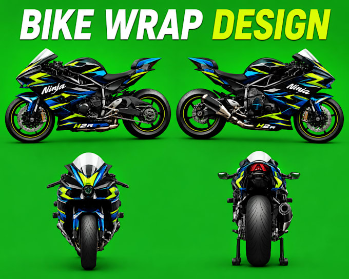 design custom bike wrap and graphics