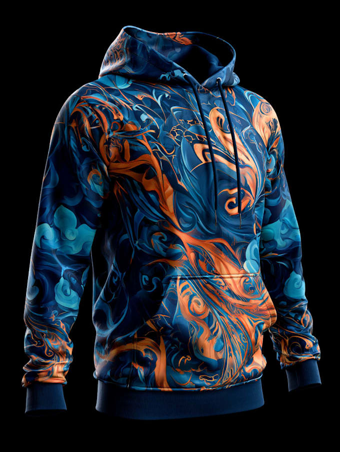 do hoodie mockup with your design