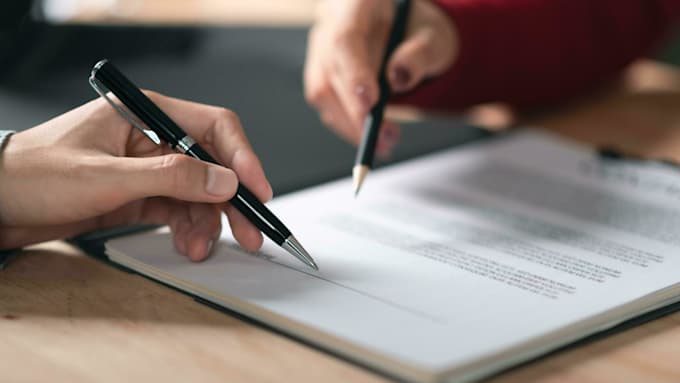 draft professional business contracts and agreements