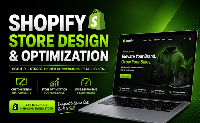 shopify expert for shopify store design, development, dropshipping store