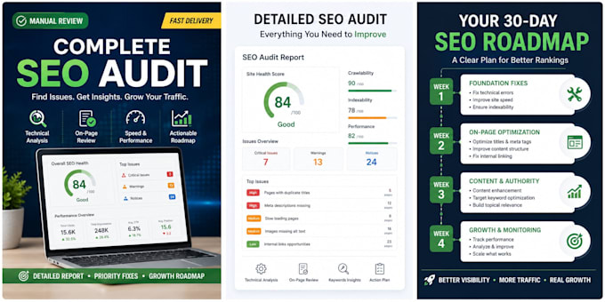 do a complete SEO audit with an actionable roadmap