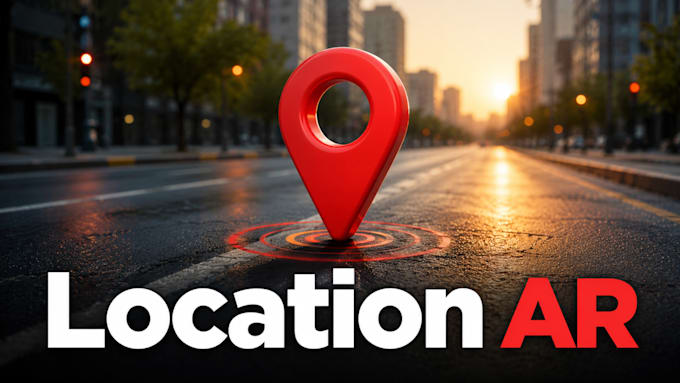 develop gps location map base ar augmented reality app android ios in unity3d