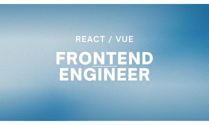 develop high performance react or vue web applications