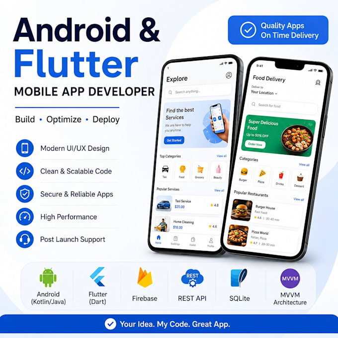 do mobile app development native android
