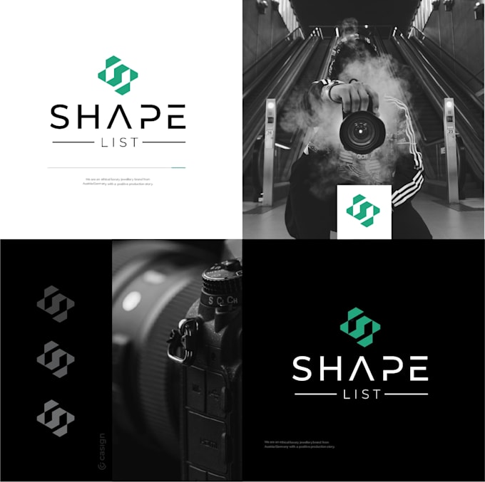 design a modern monogram or initial letter logo