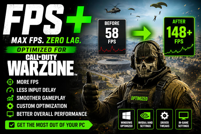 optimize your gaming PC for max fps and smoother gameplay