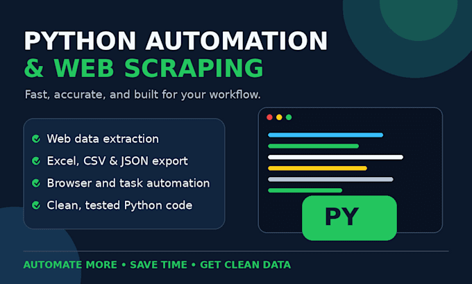 build custom python automation scripts and desktop tools