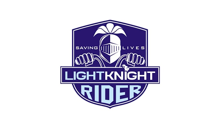 design wonderful light night rider logo
