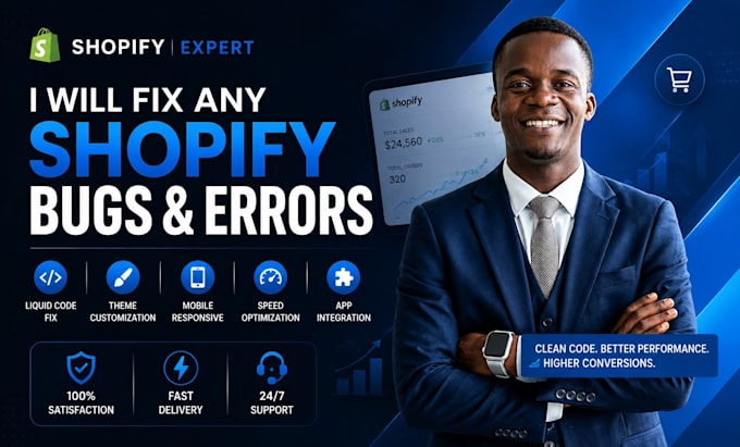 edit fix customize shopify redesign shopify online store