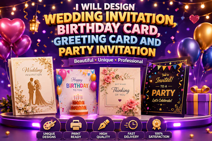 design wedding invitation card