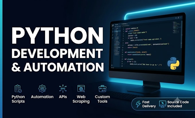 develop python scripts, automation, apis, and tools