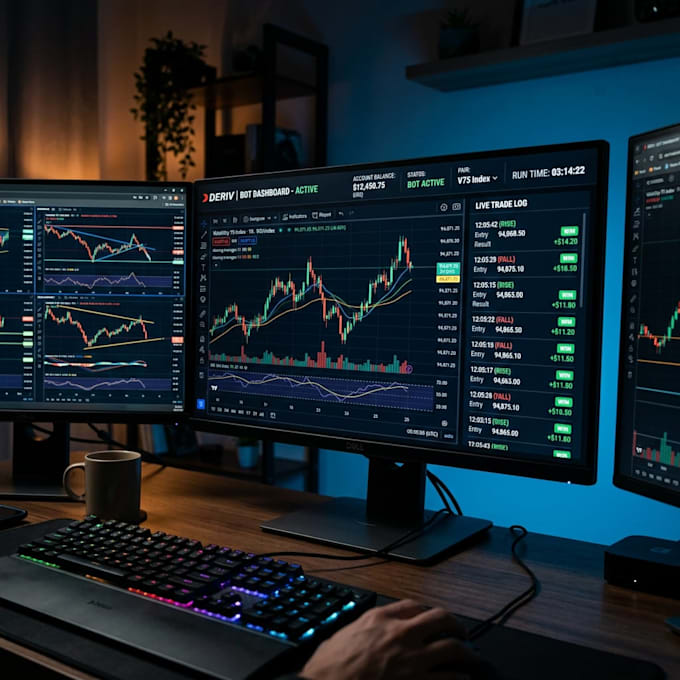 develop a custom deriv trading bot with automated strategies