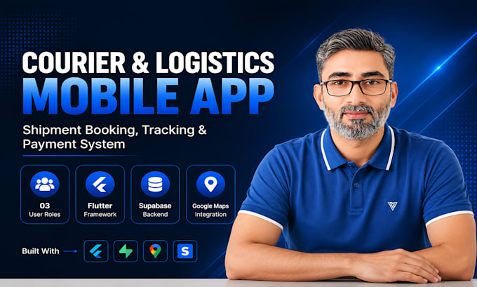 develop ai logistics mobile app with booking, payment, and tracking system
