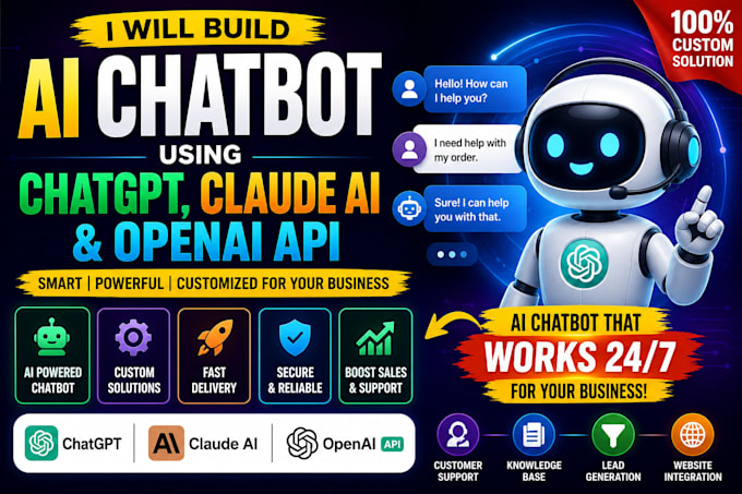 build ai chatbot using chatgpt, claude ai, openai API and gpt5