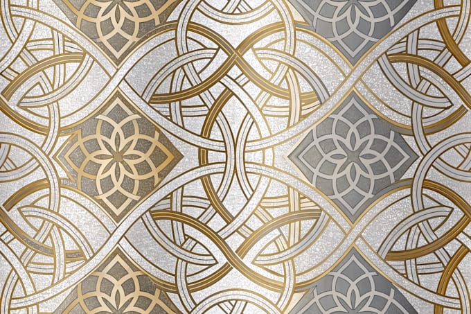 design abstract vector luxury geometric pattern design