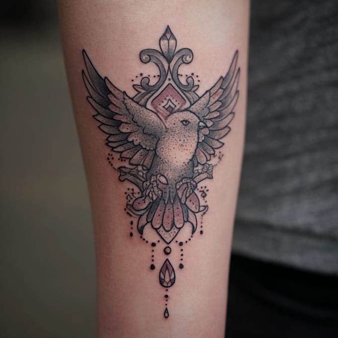 design a modern and minimalist tattoo design