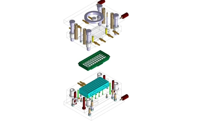 do injection mould ready cad designs, snaps, hinges, ribs, and plastic features