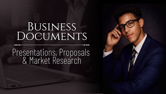 design your professional presentation and business proposal