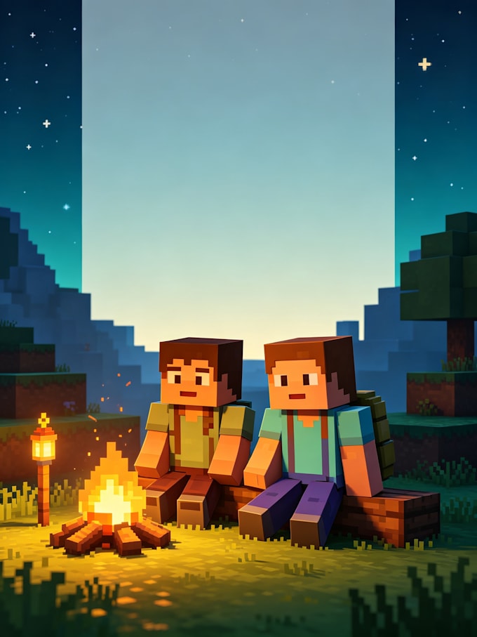 play minecraft game with u as a forever honest chinese friends