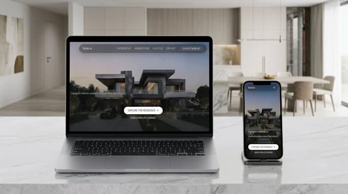 build a premium react nextjs website with smooth scroll animations