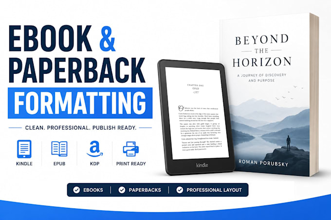 format your ebook and paperback