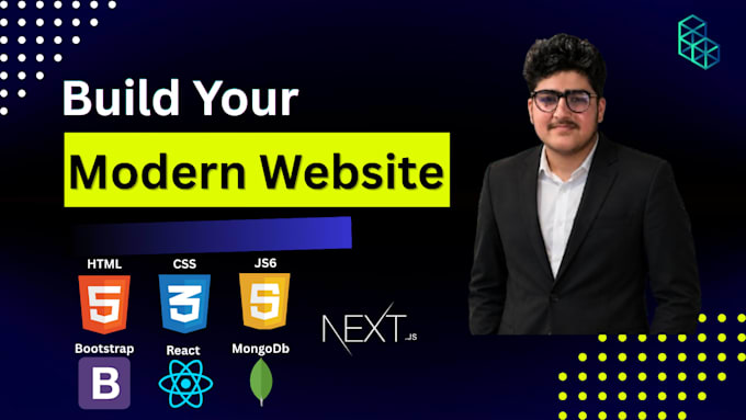 do website development as a full stack developer, front end, backend developer