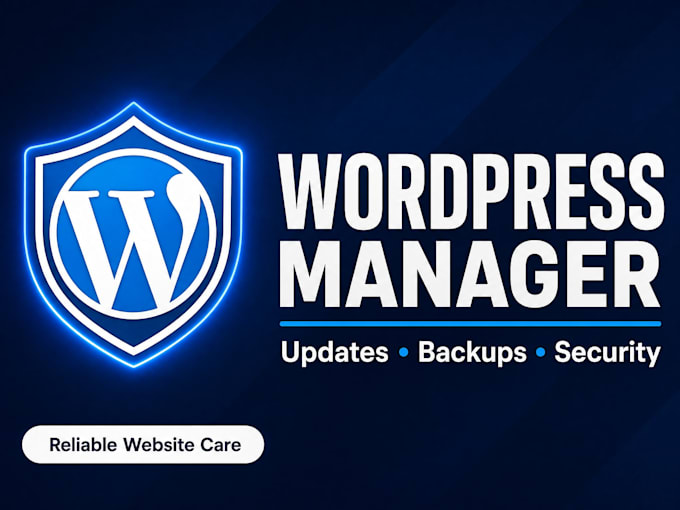 provide wordpress maintenance and website management