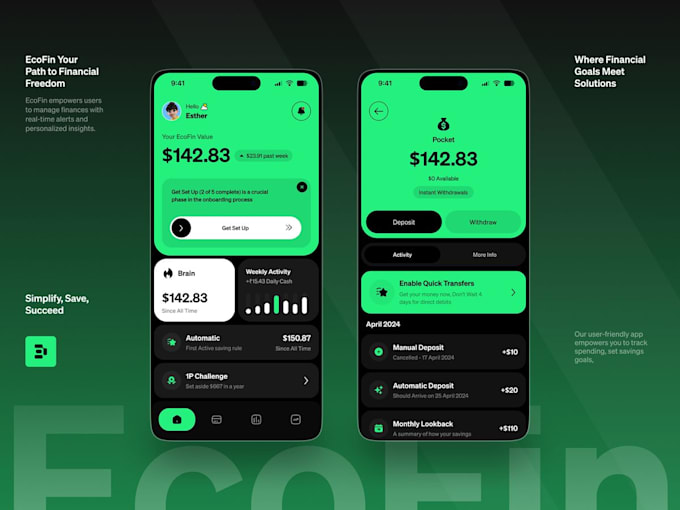 develop neobank app money transfer app wallet app finance app payment app