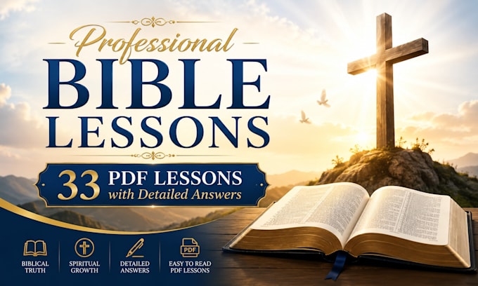 teach bible, prophecy,write sermon notes
