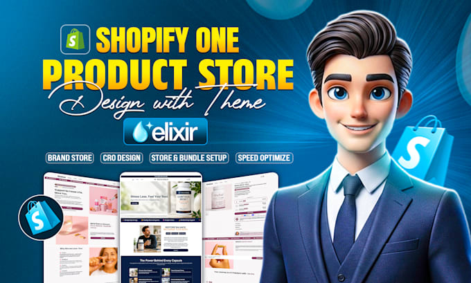 install and design high converting your store with elixir theme