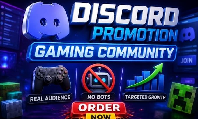 do discord server promotion, rust, apex,minecraft promotion, discord advertising