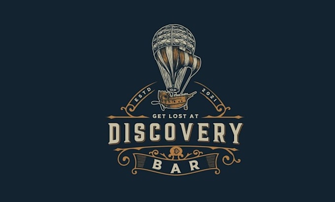 design awesome discovery bar business logo for you