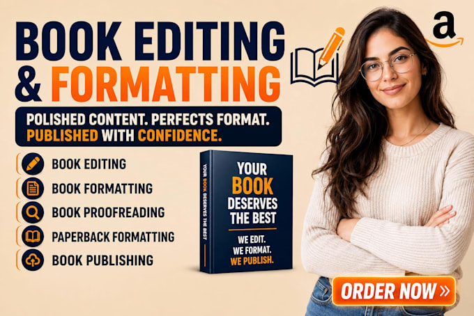 do book editing amazon KDP formatting copy, line editing kindle formatting